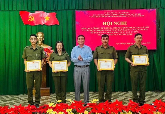 Xã Vạn Thắng triển khai phong trào Toàn dân bảo vệ an ninh Tổ quốc năm 2026