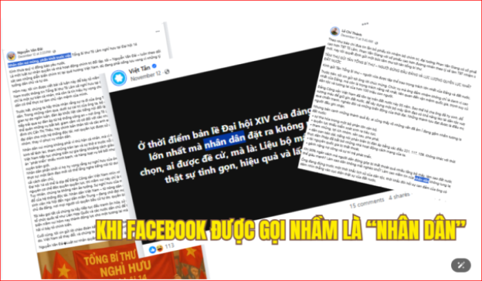 “Nhân dân bị gạt ra ngoài”?Nhìn thẳng vào ngụy biện chống phá Đại hội XIV