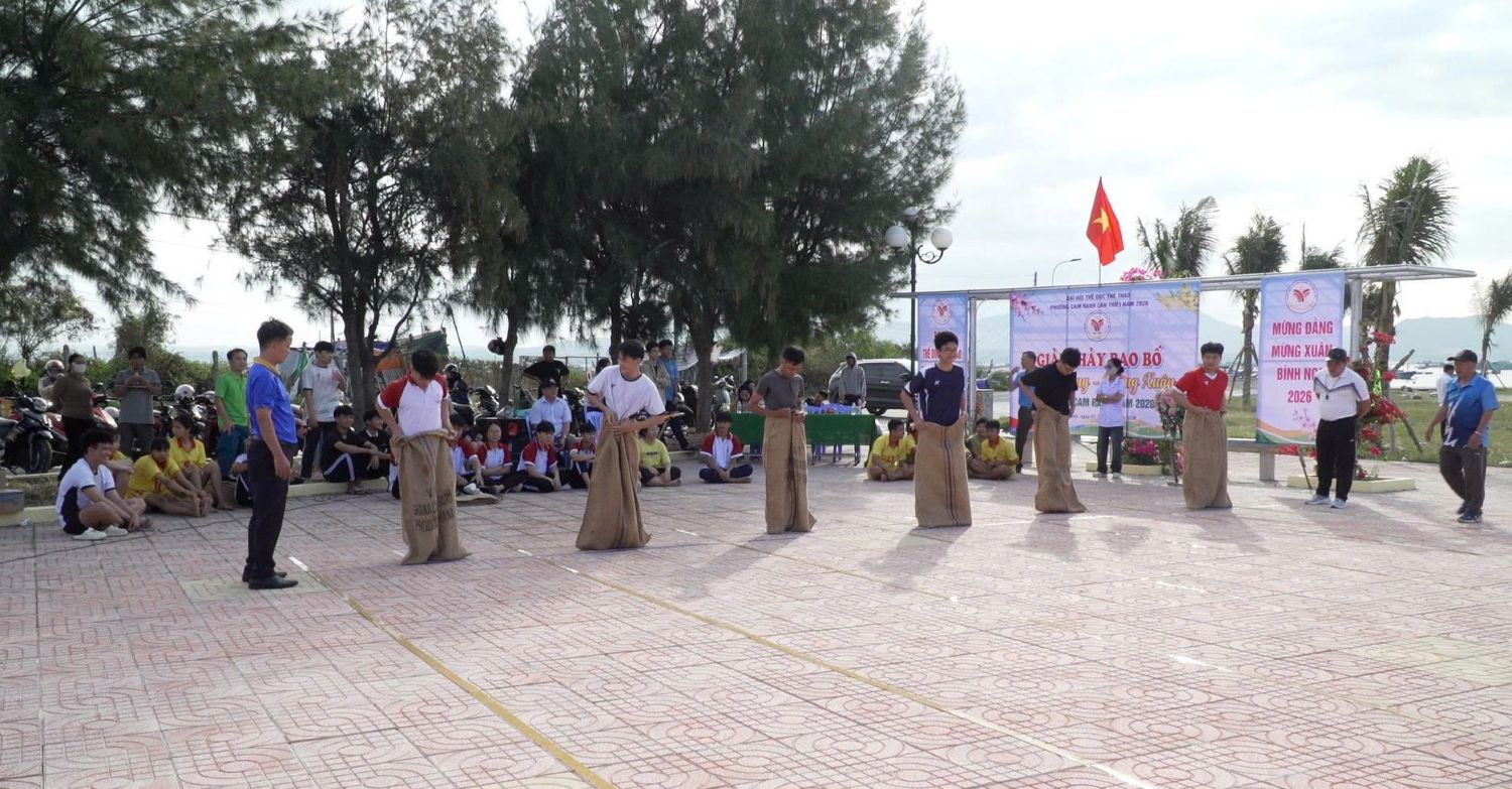 Các vận động viên tranh tài tại giải.