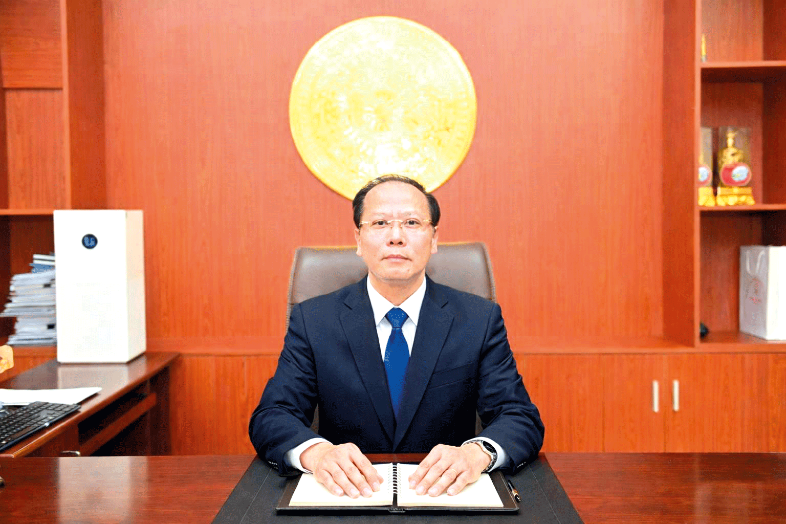 Đồng chí Nguyễn Khắc Hà - Phó Bí thư Tỉnh ủy, Chủ tịch Ủy ban MTTQ Việt Nam tỉnh.