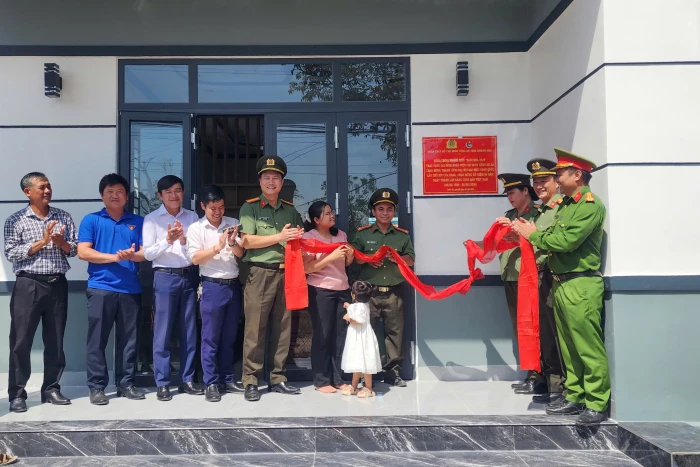Đoàn Thanh niên Công an tỉnh Khánh Hòa: Khánh thành công trình Ngôi nhà 19-8 cho đoàn viên công an khó khăn