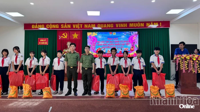 Đoàn xã Xuân Hải tổ chức chương trình “Xuân yêu thương - Tết Bính Ngọ 2026”