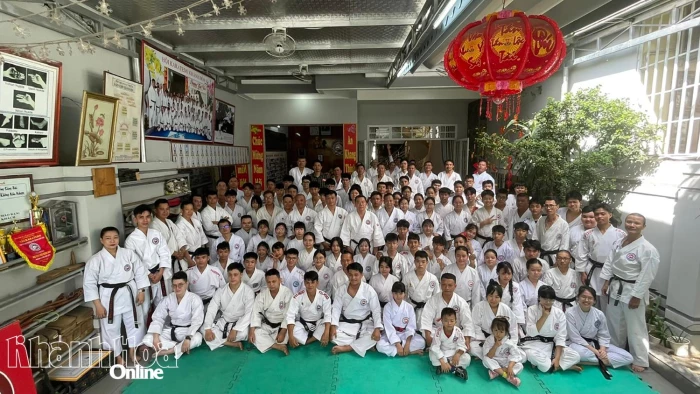Hội Karatedo Khánh Hòa tổ chức lễ bái tổ đầu năm