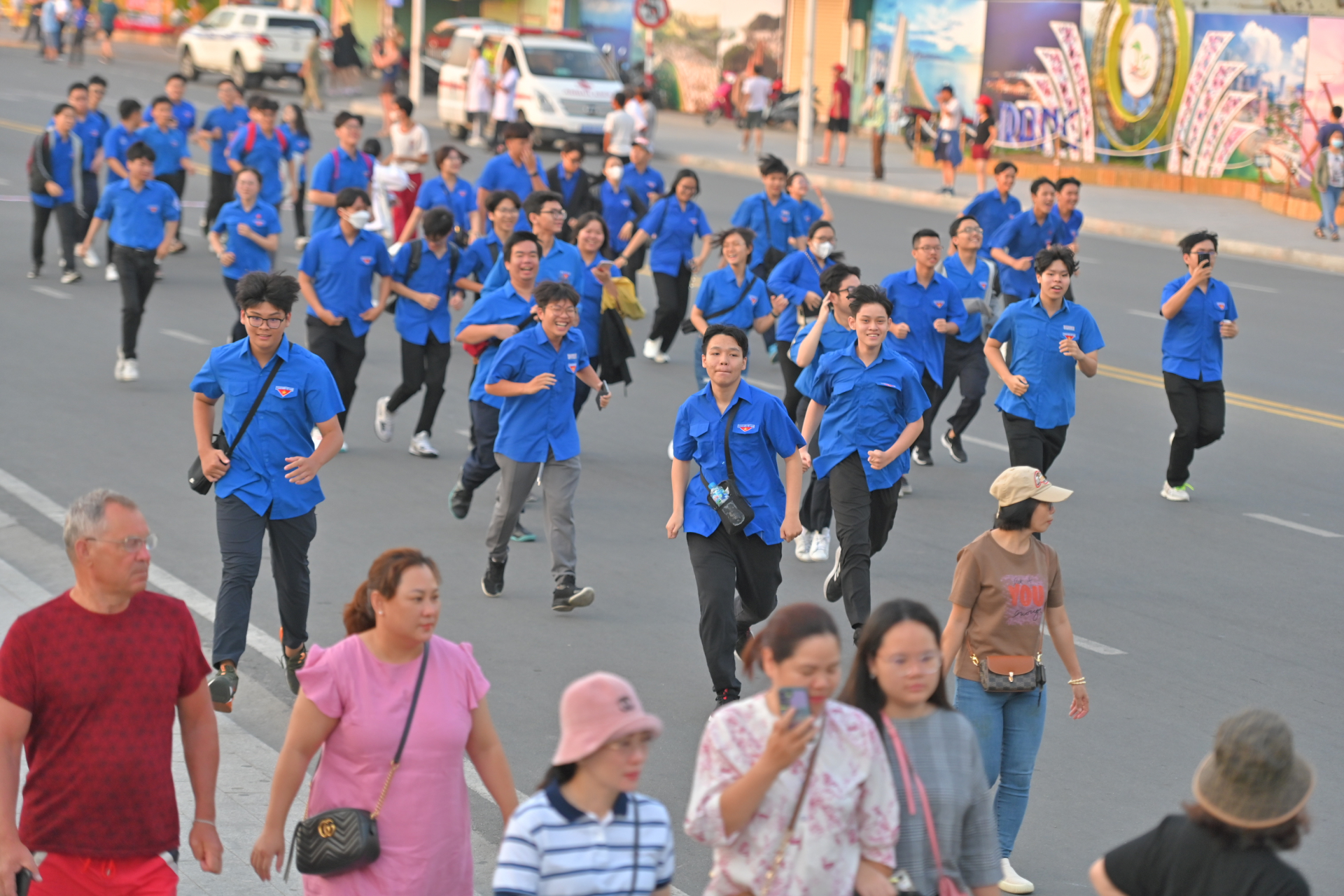 Youth union members

