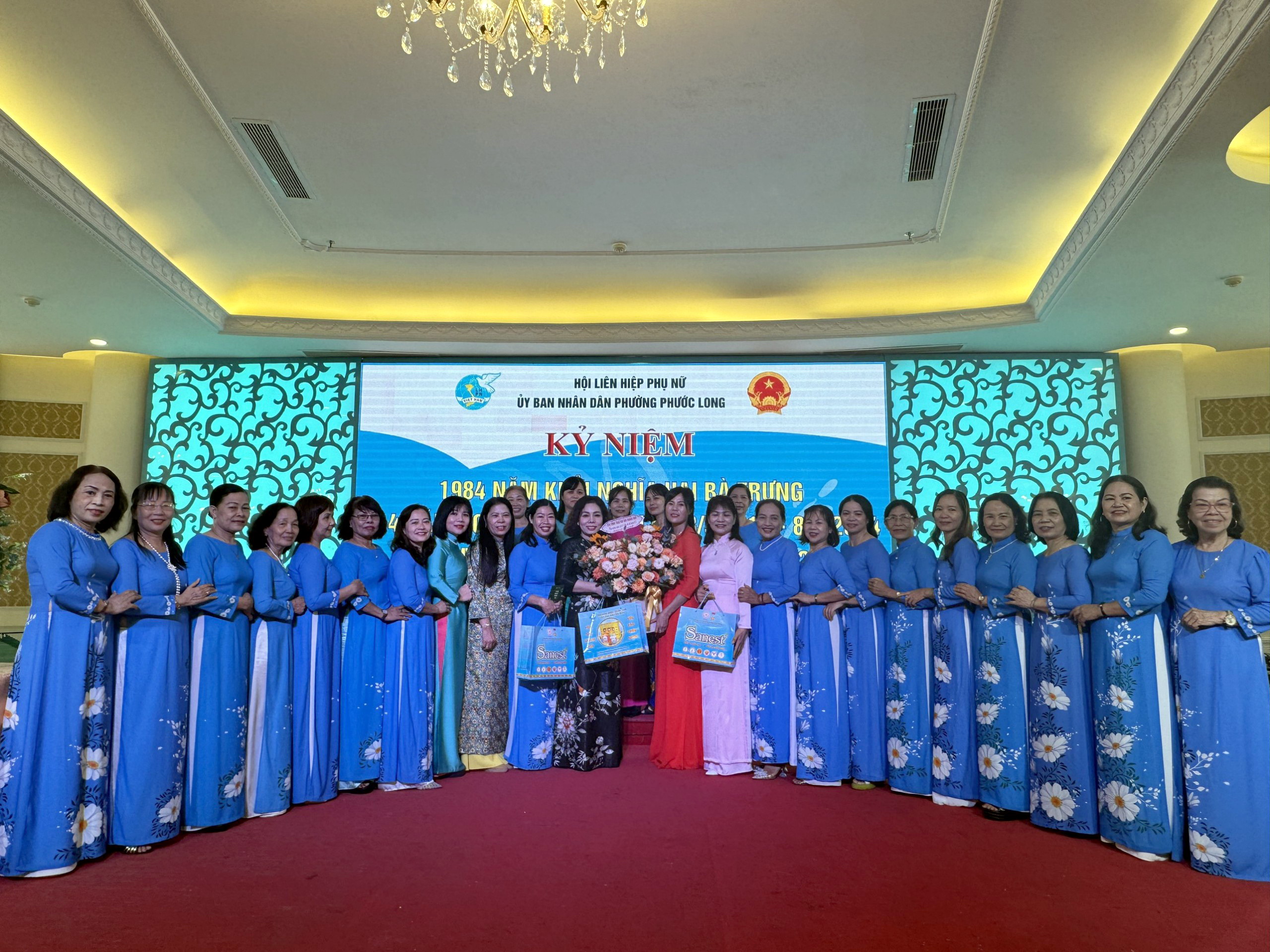 Hội Liên hiệp Phụ nữ phường Phước Long tổ chức kỷ niệm 8-3