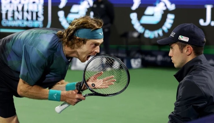 Dubai Championships: Tay vợt người Nga Rublev kháng án thành công