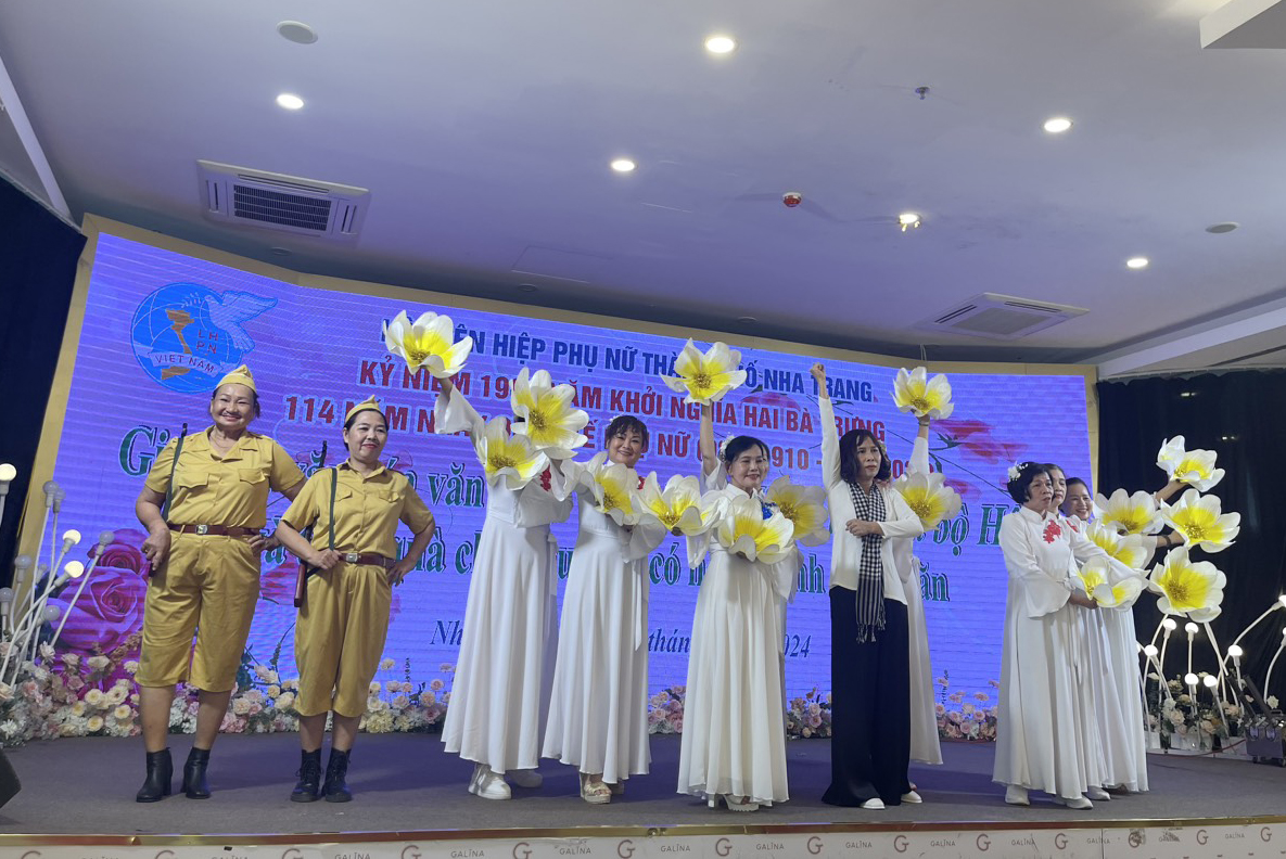 Hội Liên hiệp Phụ nữ TP. Nha Trang: Tổ chức giao lưu văn hóa văn nghệ kỷ niệm 8-3