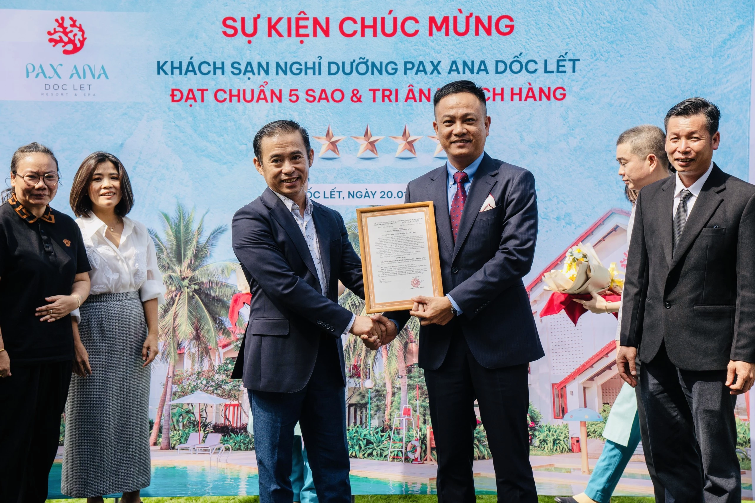 Khu nghỉ dưỡng 5 sao Pax Ana Dốc Lết Resort & Spa sẵn sàng bùng nổ đón khách hè 2024