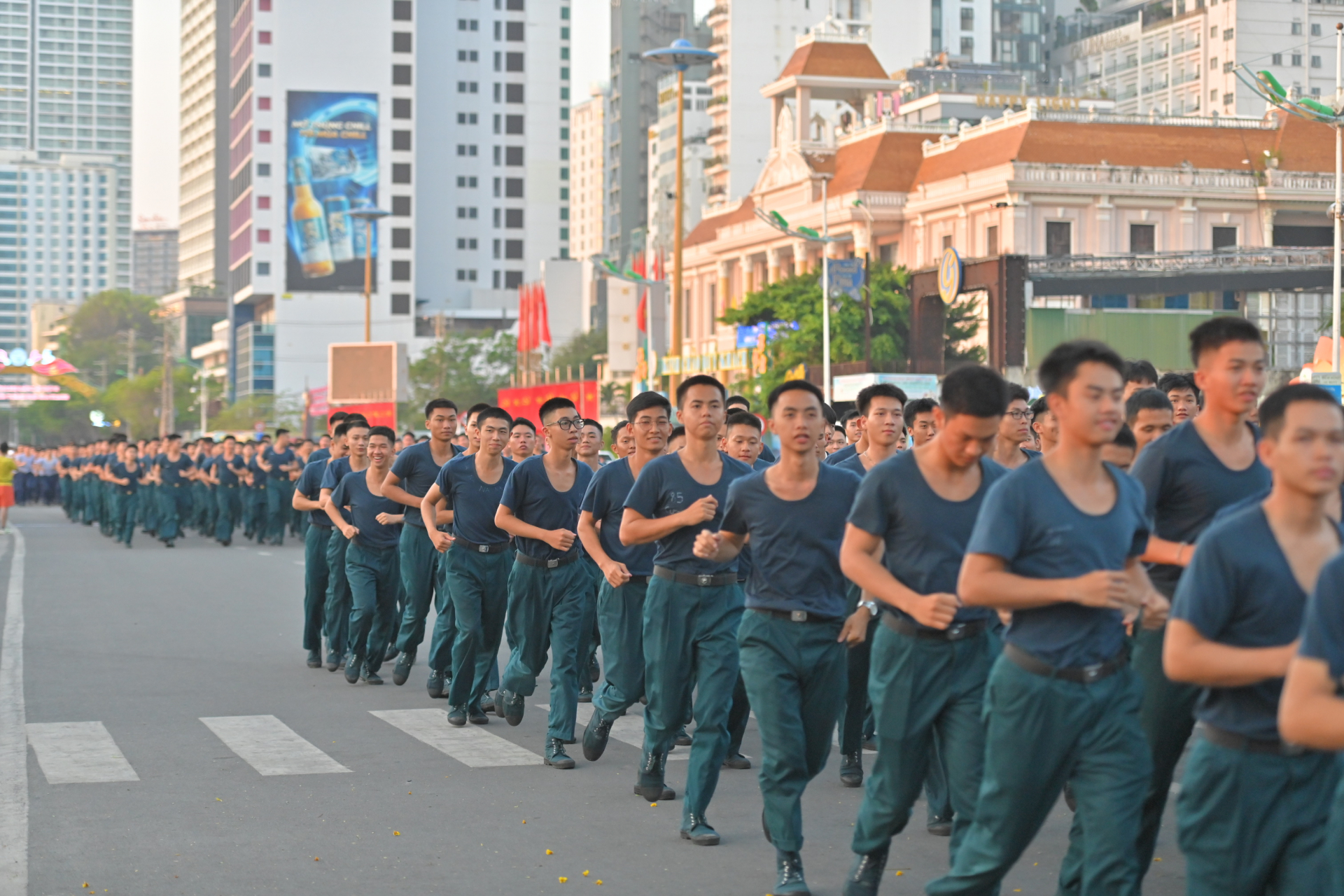 Runners from Air Force Officer’s College

