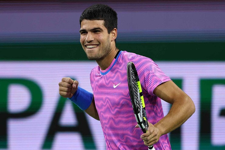 Indian Wells: Đương kim vô địch Alcaraz ngược dòng đẳng cấp