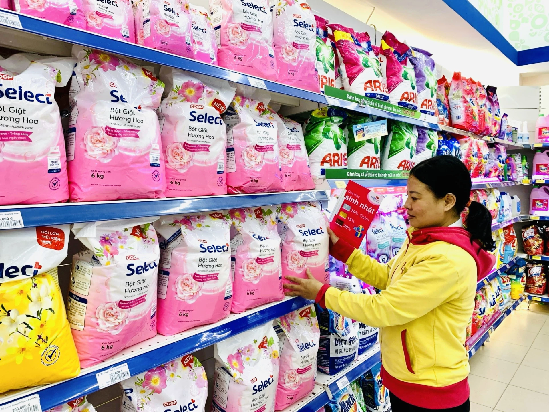 Các siêu thị đẩy mạnh phát triển nhãn hàng riêng