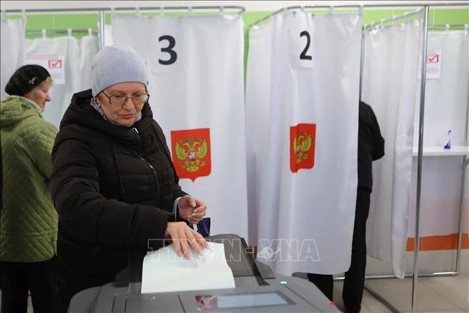 Nước Nga bước vào cuộc bầu cử tổng thống lần thứ 8