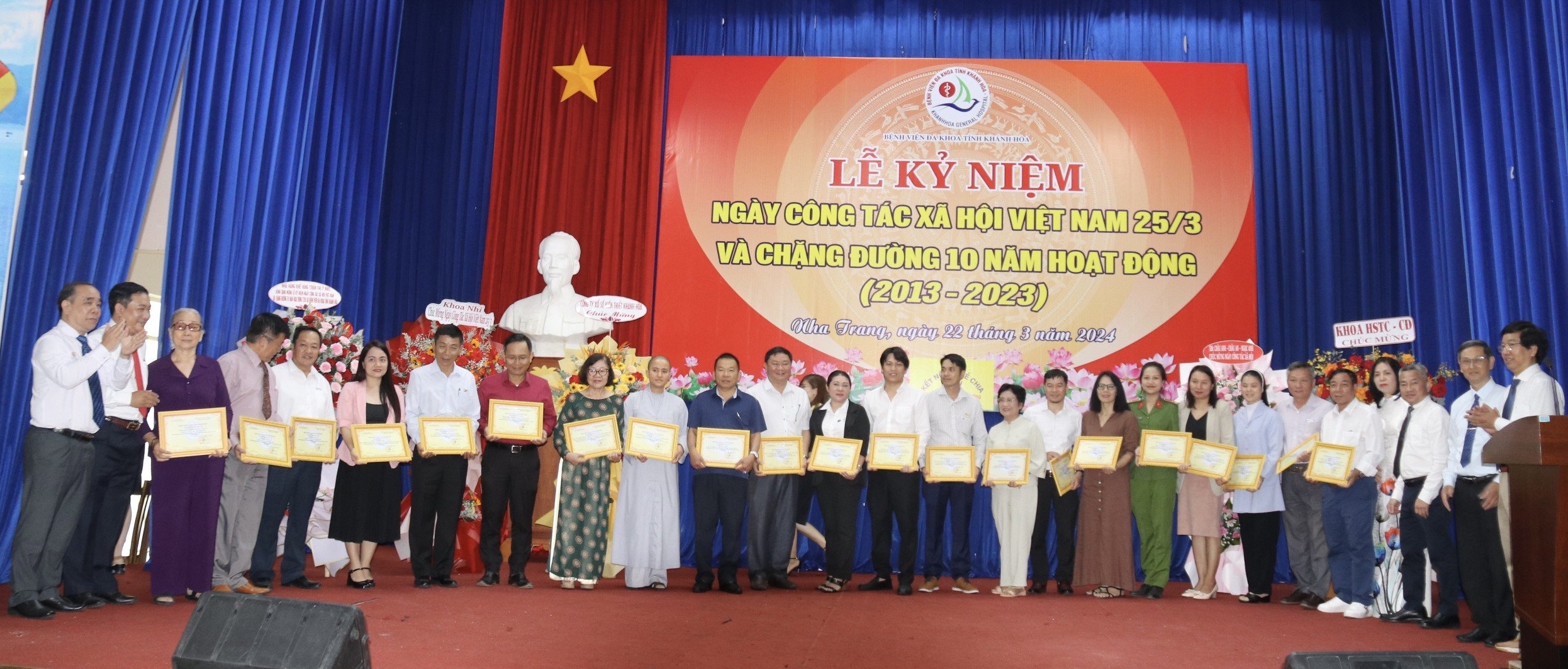 Bệnh viện Đa khoa tỉnh Khánh Hòa: Kỷ niệm Ngày công tác xã hội Việt Nam