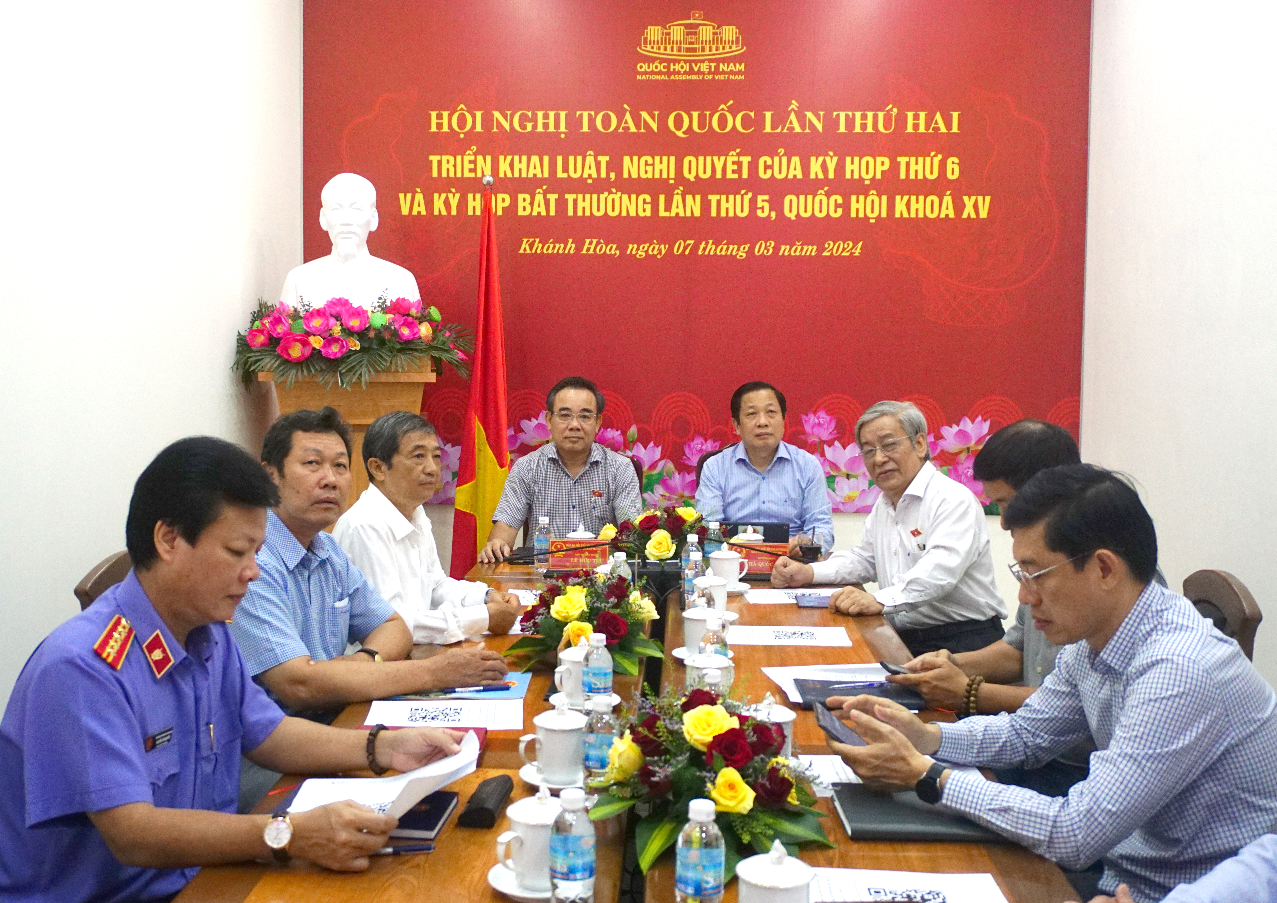 Hội nghị toàn quốc triển khai luật, nghị quyết của Kỳ họp thứ 6 và Kỳ họp bất thường lần thứ 5, Quốc hội khóa XV