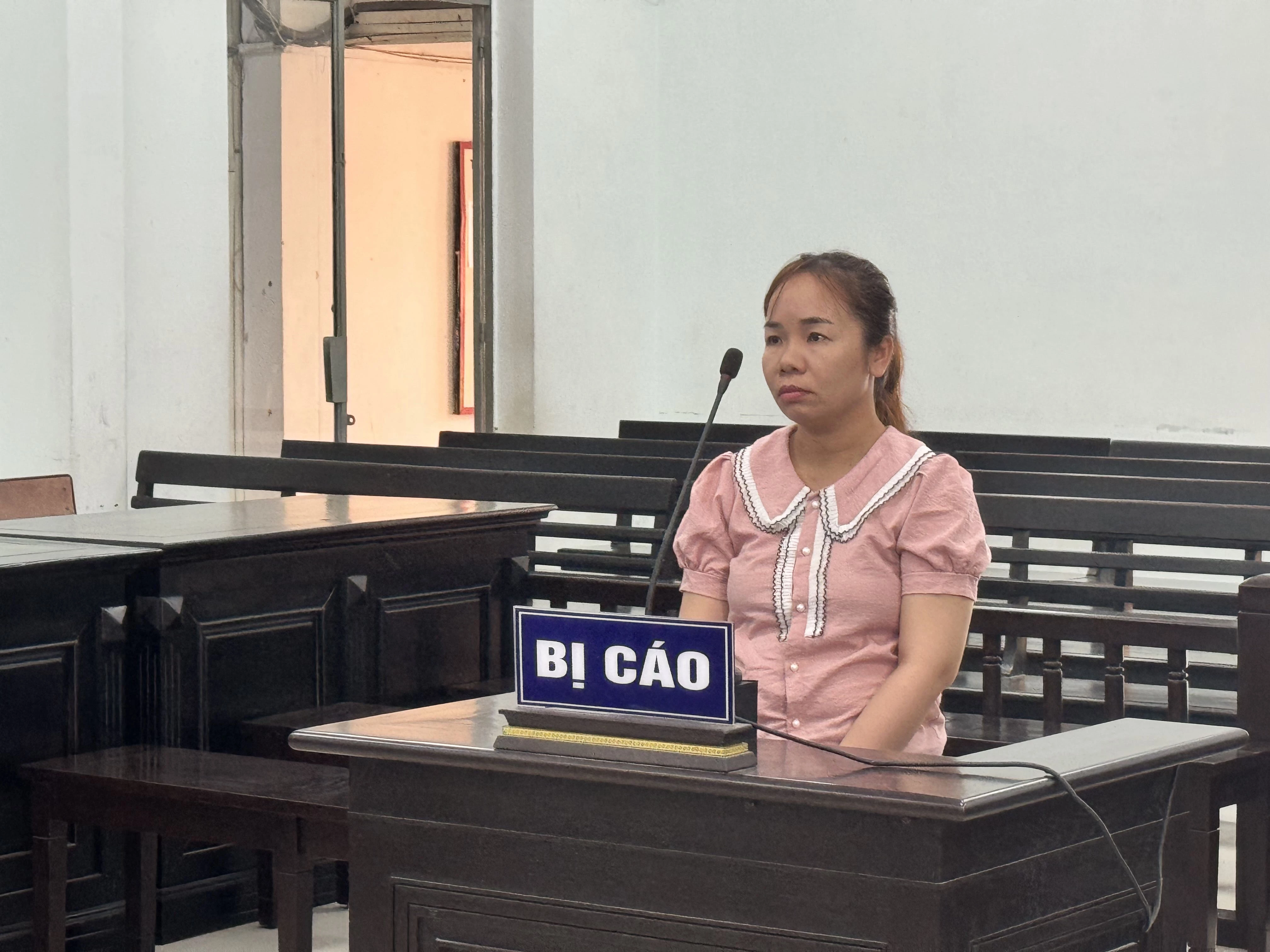 Bị cáo Võ Thị Cẩm Lợi.