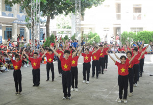 Trường THCS Võ Thị Sáu (Nha Trang): Tổ chức Ngày hội Tiến bước lên đoàn