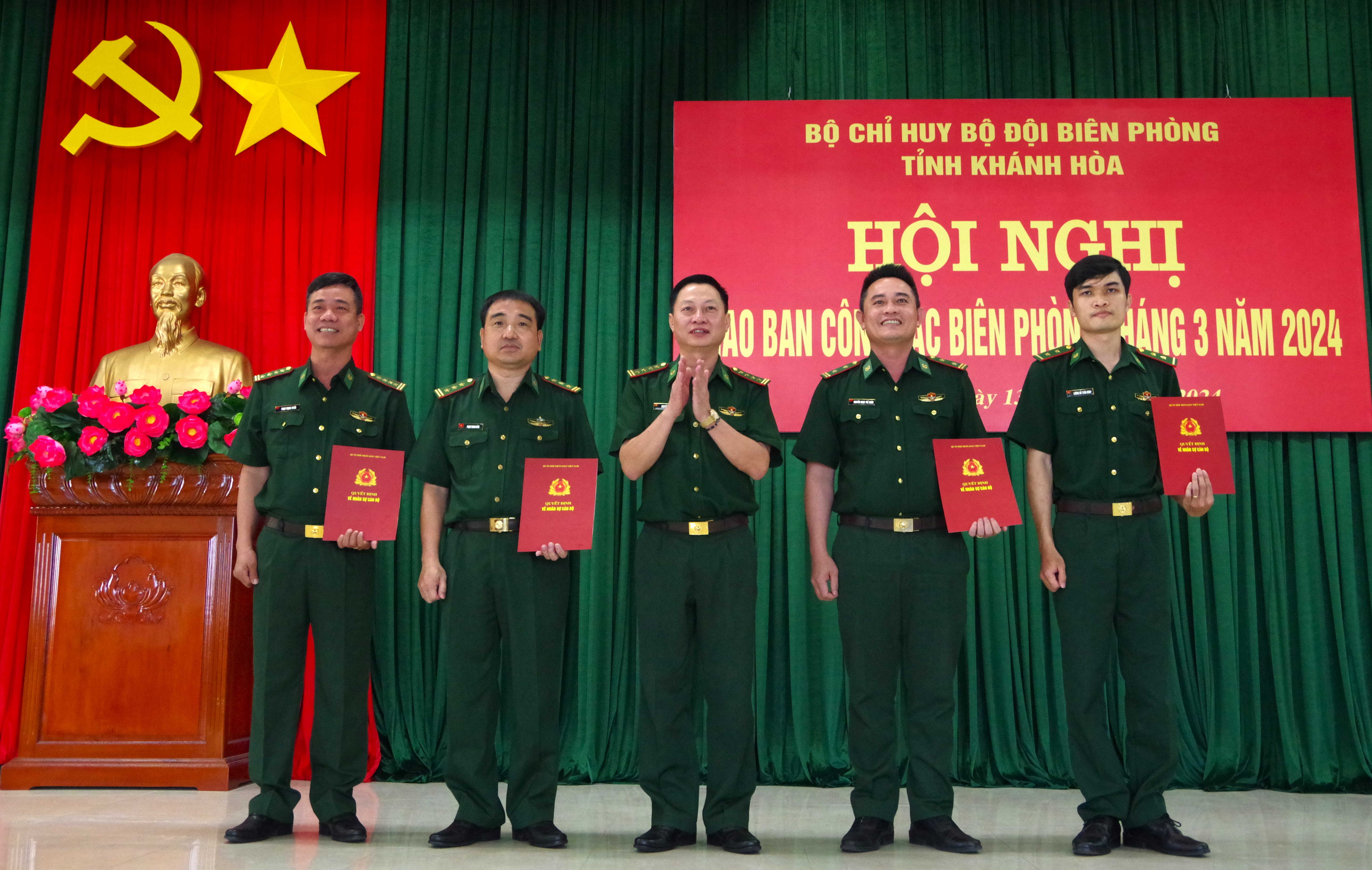 Bộ đội Biên phòng tỉnh Khánh Hòa: Giao ban công tác biên phòng tháng 3