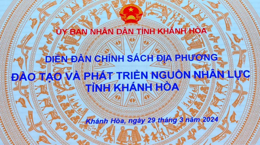Diễn đàn về “Đào tạo và phát triển nguồn nhân lực tỉnh Khánh Hòa” sẽ được livestream trên Báo Khánh Hòa điện tử sáng 29-3