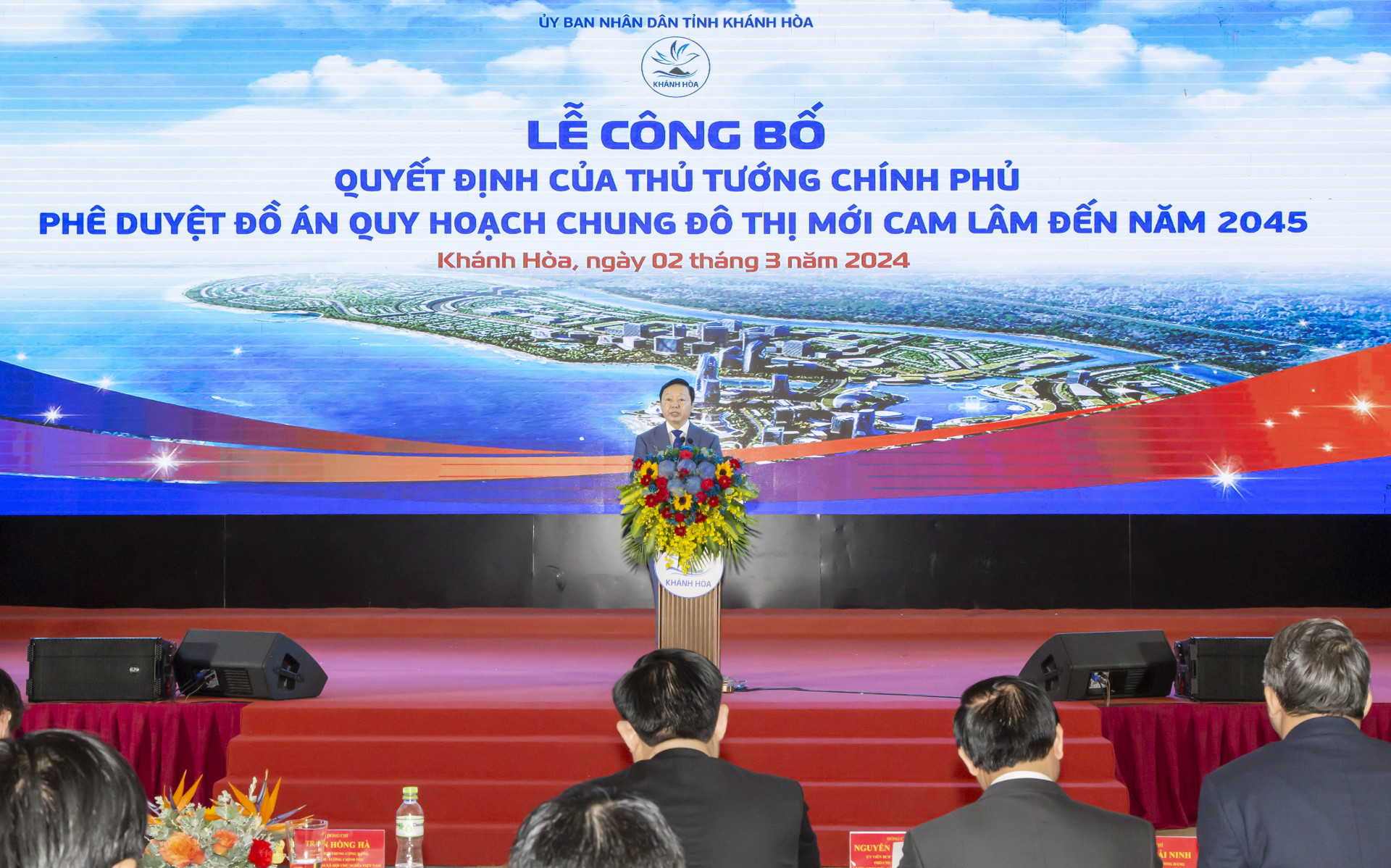 Phó Thủ tướng Trần Hồng Hà phát biểu chỉ đạo tại lễ công bố quy hoạch.