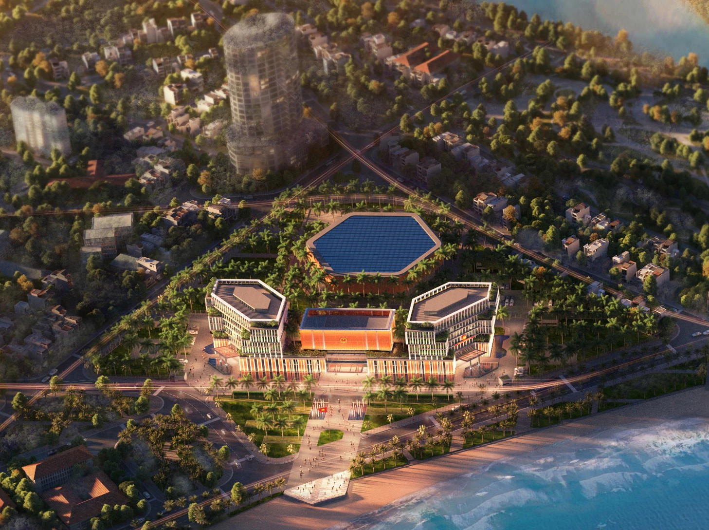 Liên danh Công ty Cổ phần Vinhomes - Công ty Cổ phần cơ điện Đoàn Nhất trúng thầu Dự án Xây dựng Trụ sở làm việc tỉnh