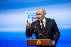 Tổng thống Putin kêu gọi đoàn kết xây dựng nước Nga mới toàn diện