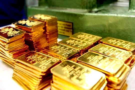 Giá vàng giảm hơn 1 triệu đồng/lượng so với đầu tuần