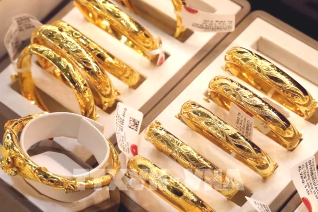 Giá vàng ngày 29-3 tăng mạnh lên mức cao nhất 1 tuần qua