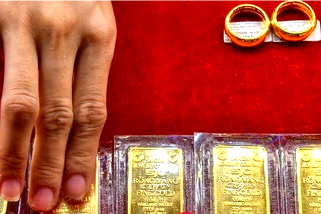 Giá vàng SJC, vàng nhẫn đồng loạt lập kỷ lục mới