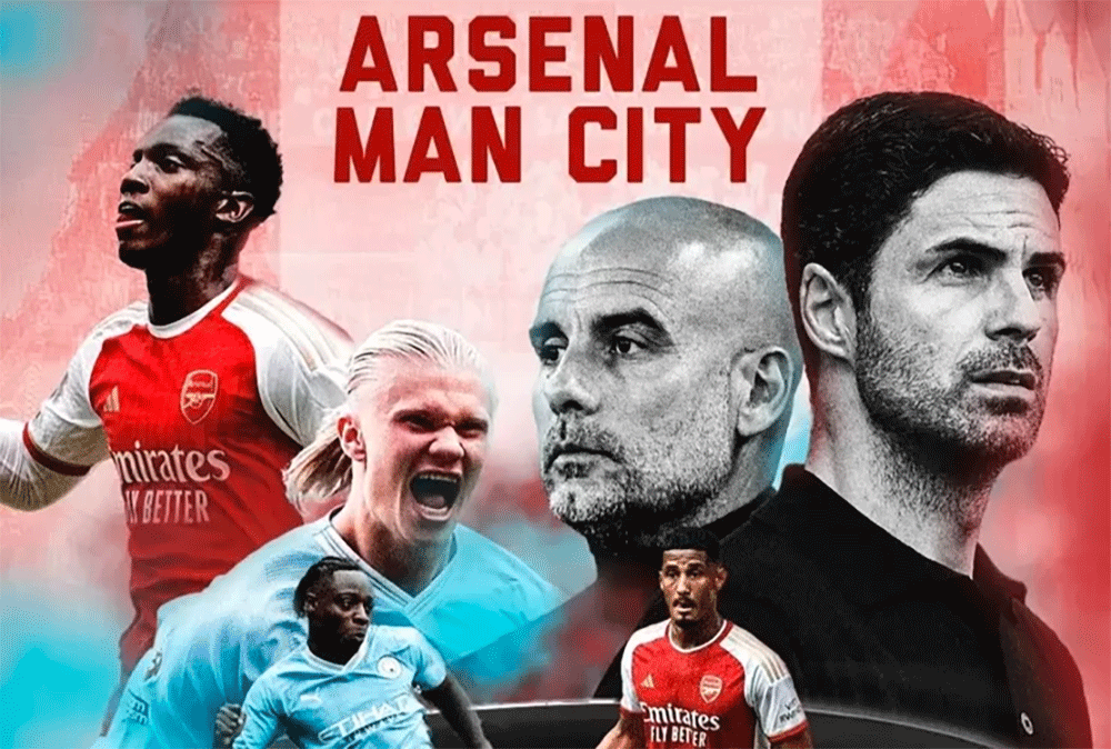Vòng 30 giải bóng đá Ngoại hạng Anh 2023 - 2024: Tâm điểm Manchester City - Arsenal