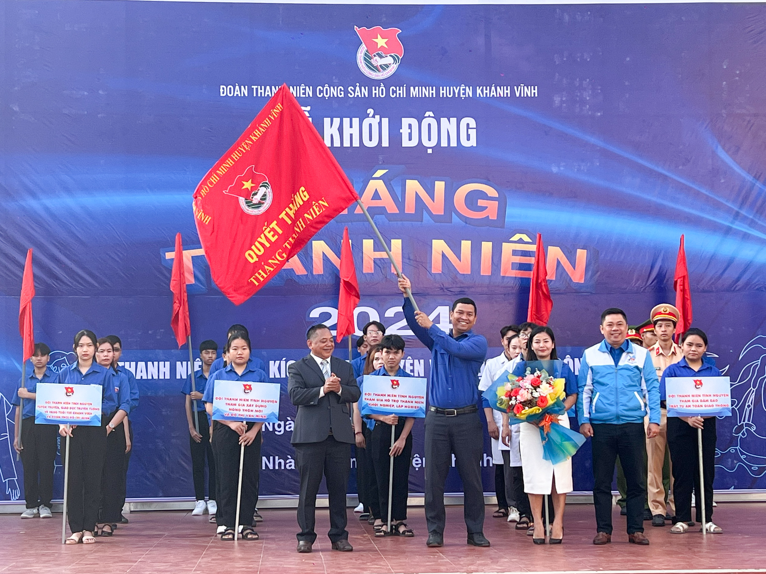 Huyện đoàn Khánh Vĩnh khởi động Tháng Thanh niên năm 2024