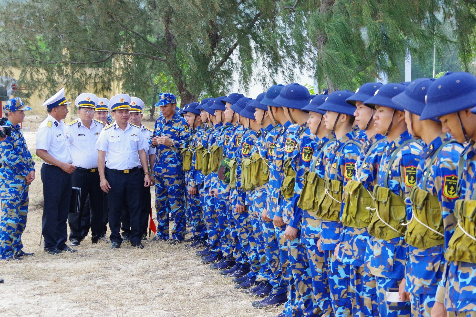 Vùng 4 Hải quân kiểm tra công tác huấn luyện chiến sĩ mới tại các đơn vị