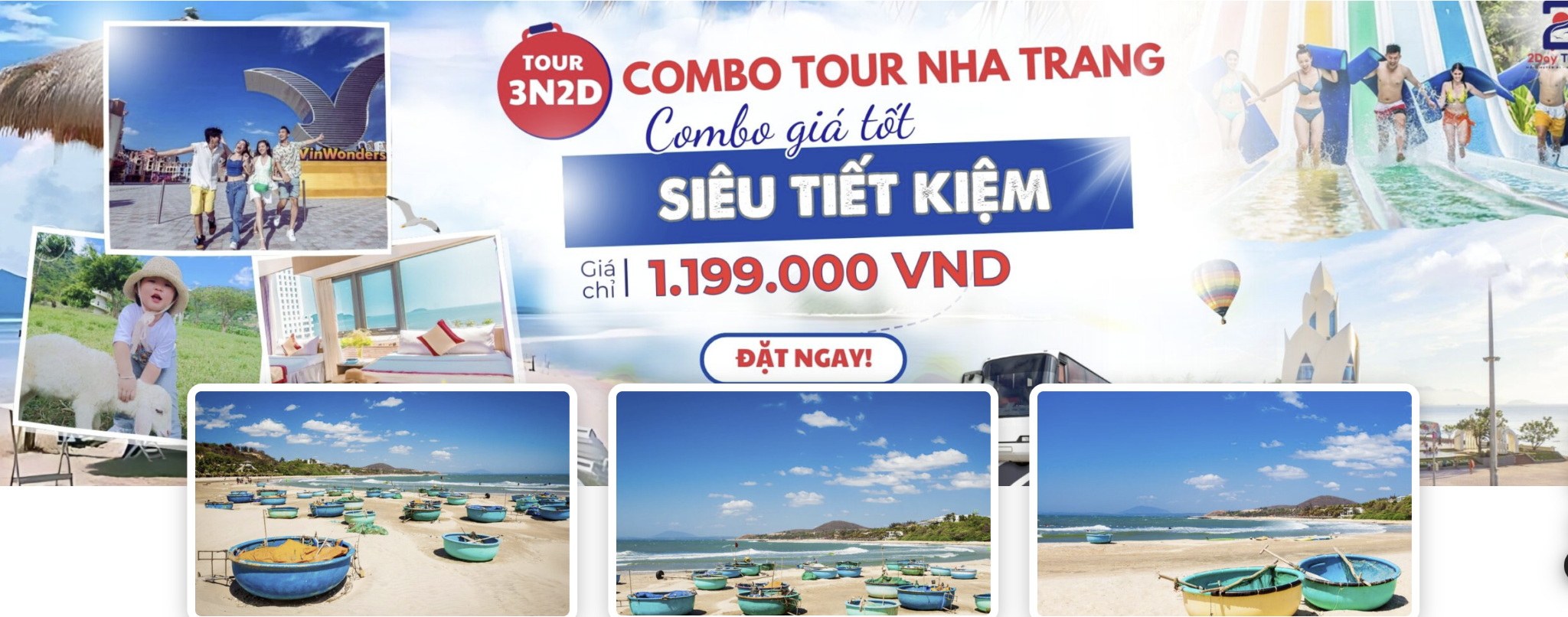 2DayTravel - Đặt tour du lịch Nha Trang trọn gói, trải nghiệm hoàn hảo từ A - Z