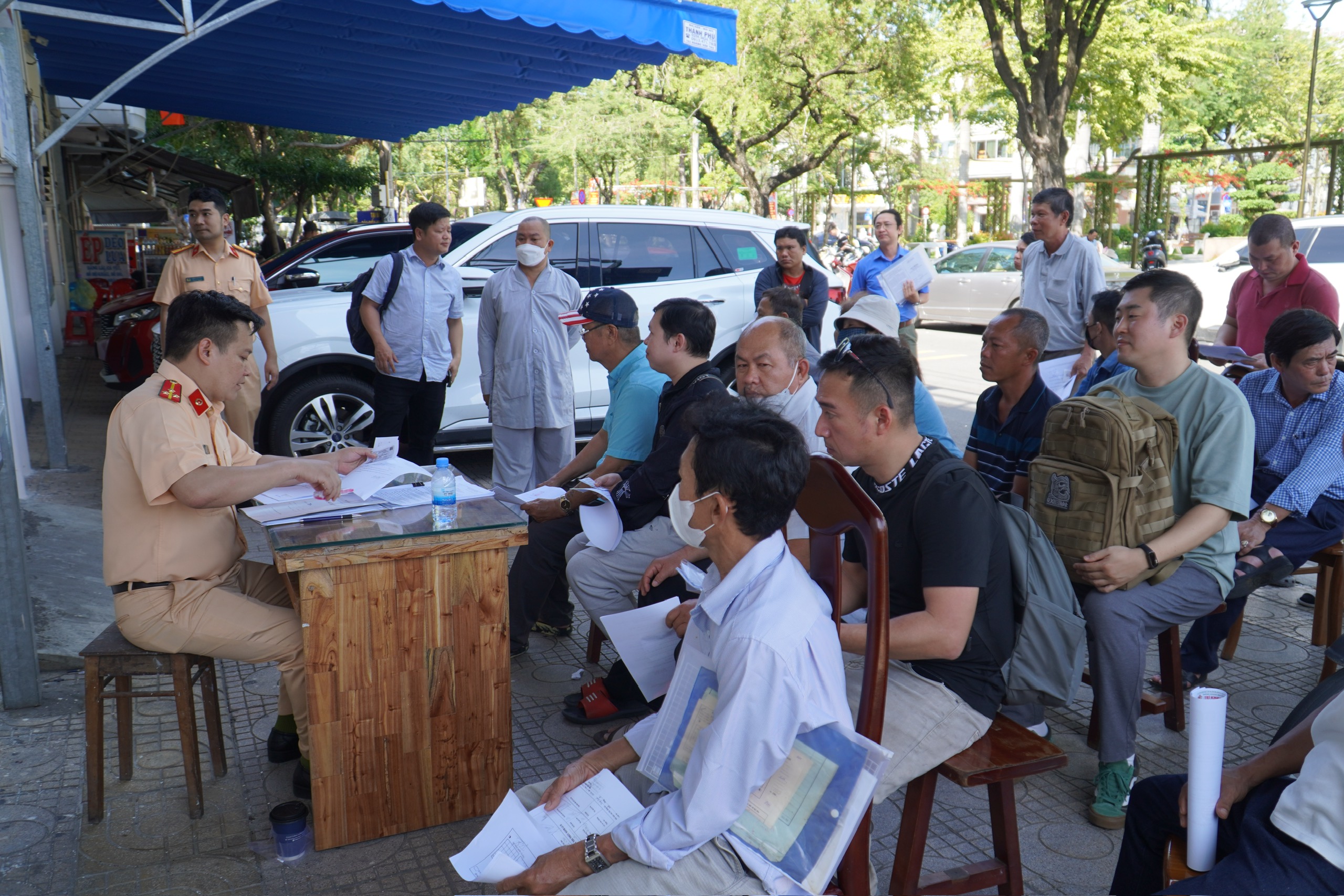 Hoạt động sát hạch, cấp đổi giấy phép lái xe: Đảm bảo diễn ra liên tục, thông suốt