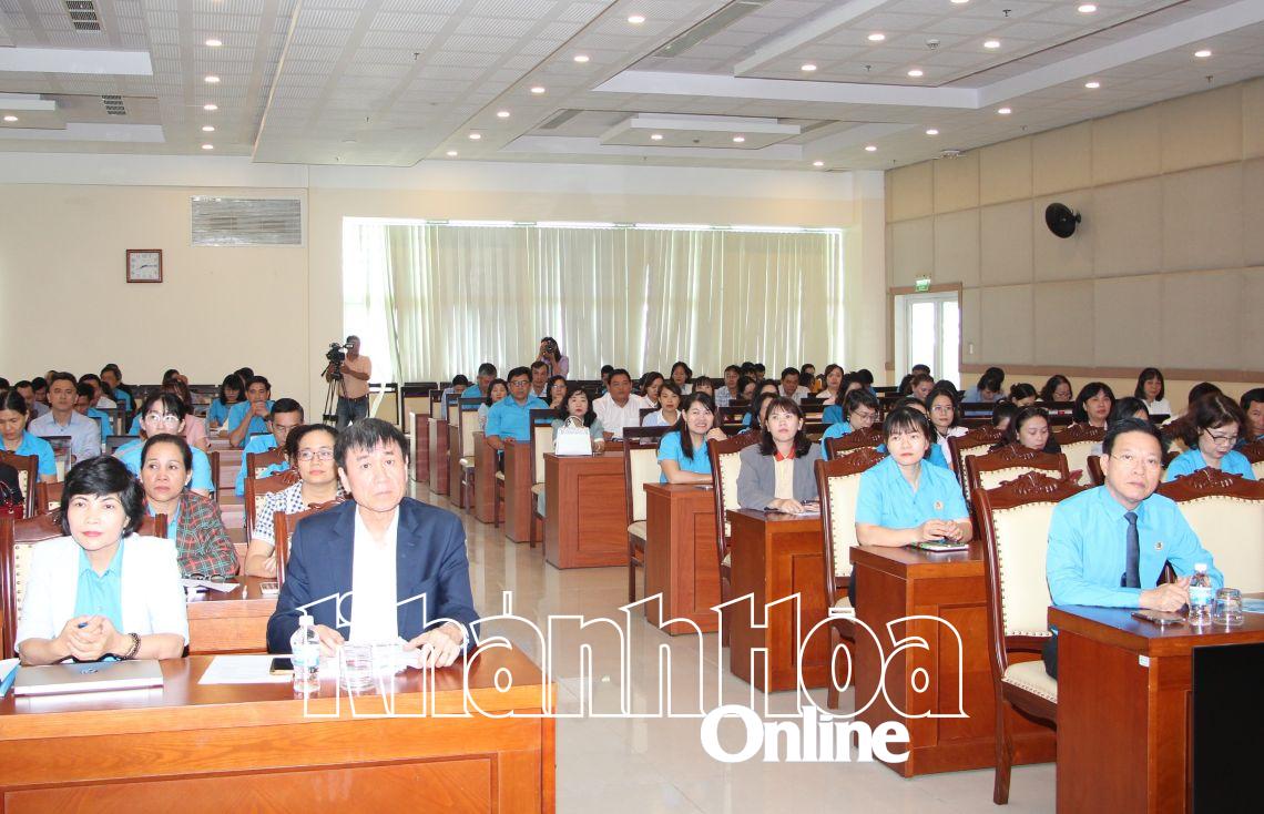 Liên đoàn Lao động tỉnh Khánh Hòa: Triển khai Luật Công đoàn và Luật Bảo hiểm xã hội năm 2024