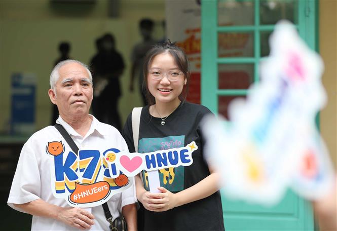 Nghị định 60 khắc phục tình trạng sinh viên sư phạm không được hưởng hoặc chậm được hưởng chính sách hỗ trợ. Ảnh: Thanh Tùng/TTXVN