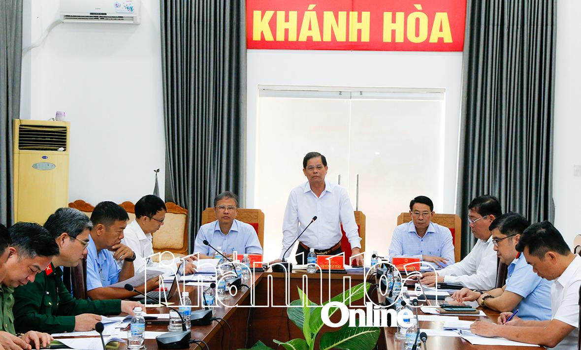 Thống nhất một số nội dung trình Kỳ họp thứ 17, HĐND tỉnh Khánh Hòa khóa VII