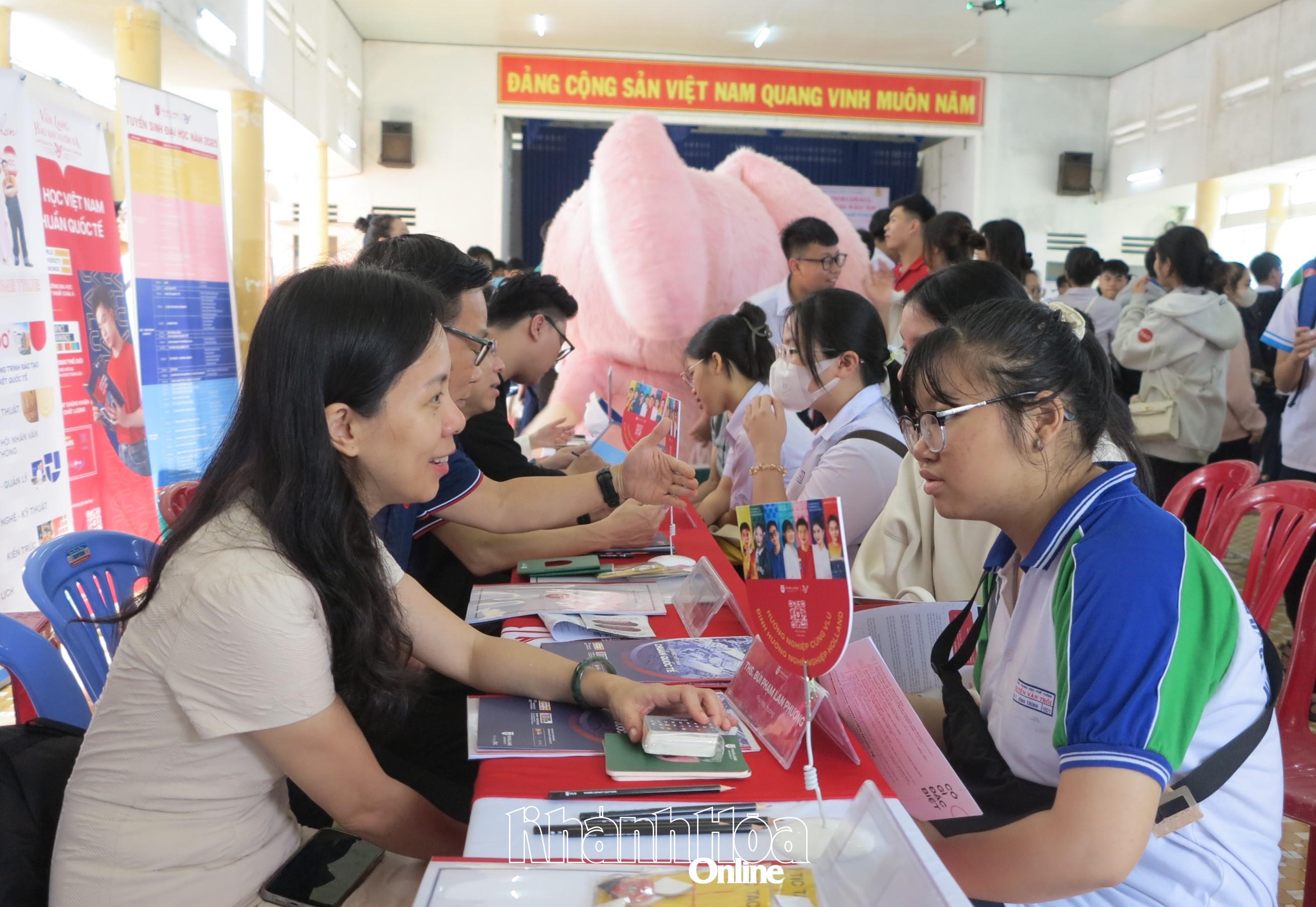 Tại TP. Nha Trang: Gần 2.000 học sinh tham gia trải nghiệm hướng nghiệp