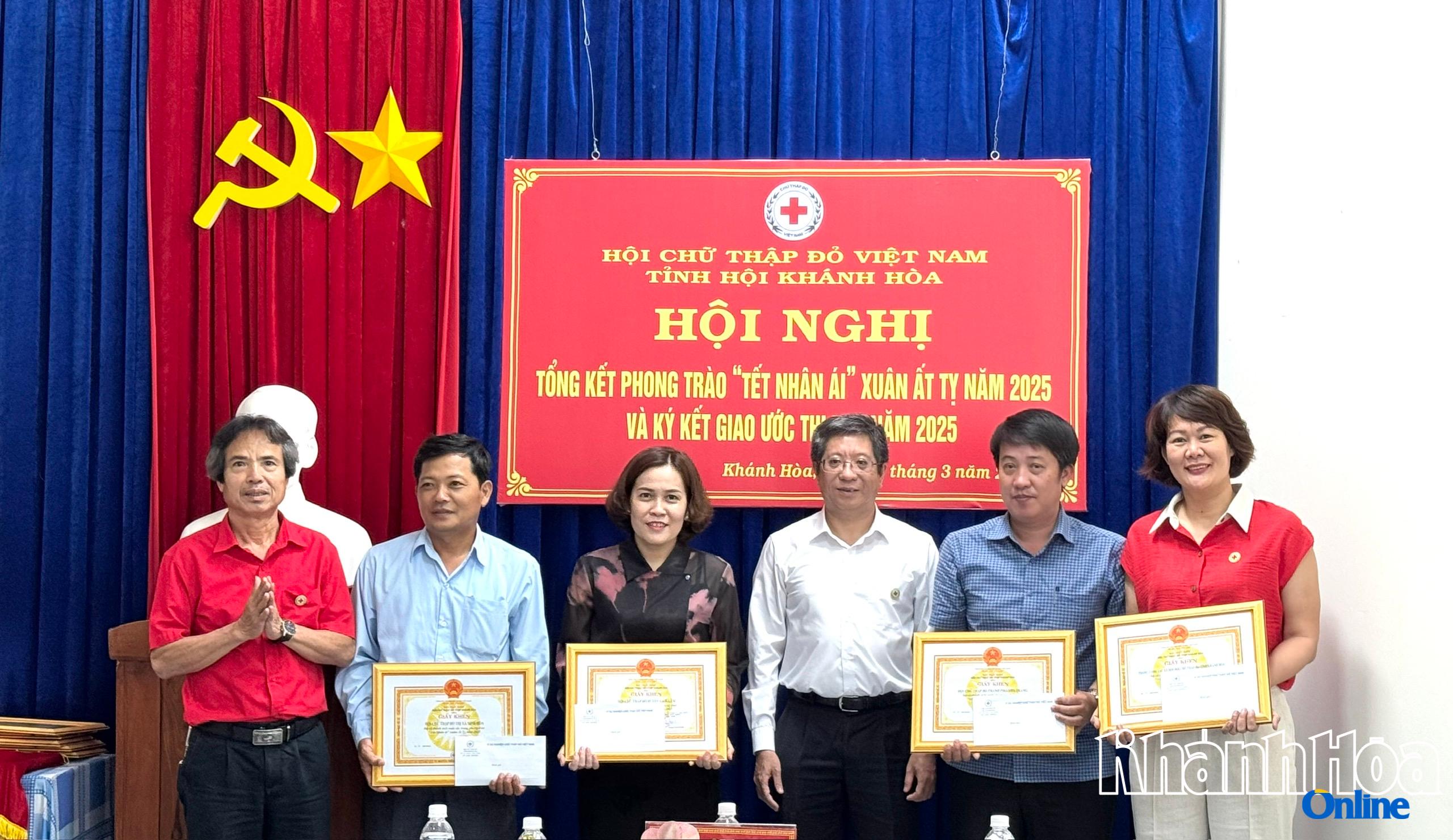 Hội Chữ thập đỏ tỉnh Khánh Hòa: Tổng kết phong trào Tết nhân ái xuân Ất Tỵ 2025