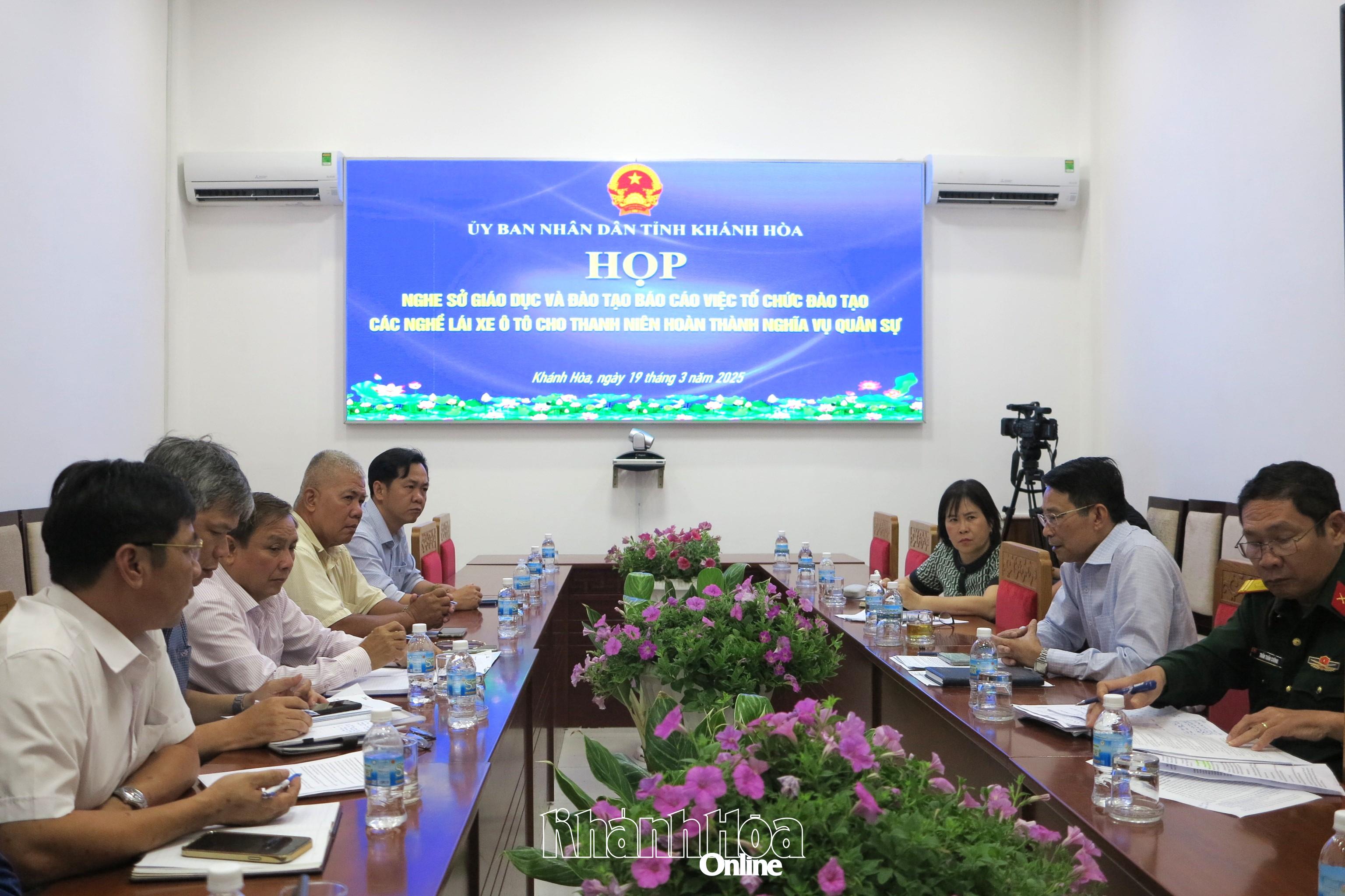 Kiến nghị sửa đổi quy định về hỗ trợ bộ đội xuất ngũ theo học nghề lái xe ô tô