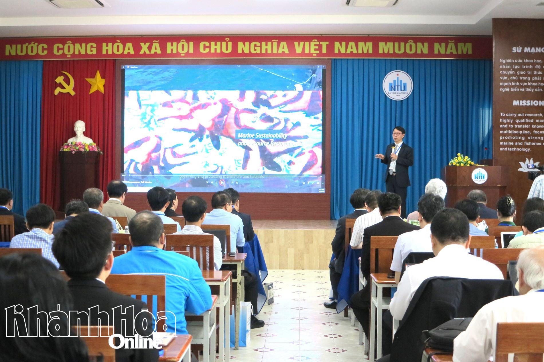 Hội thảo quốc tế về khoa học, công nghệ biển và thủy sản