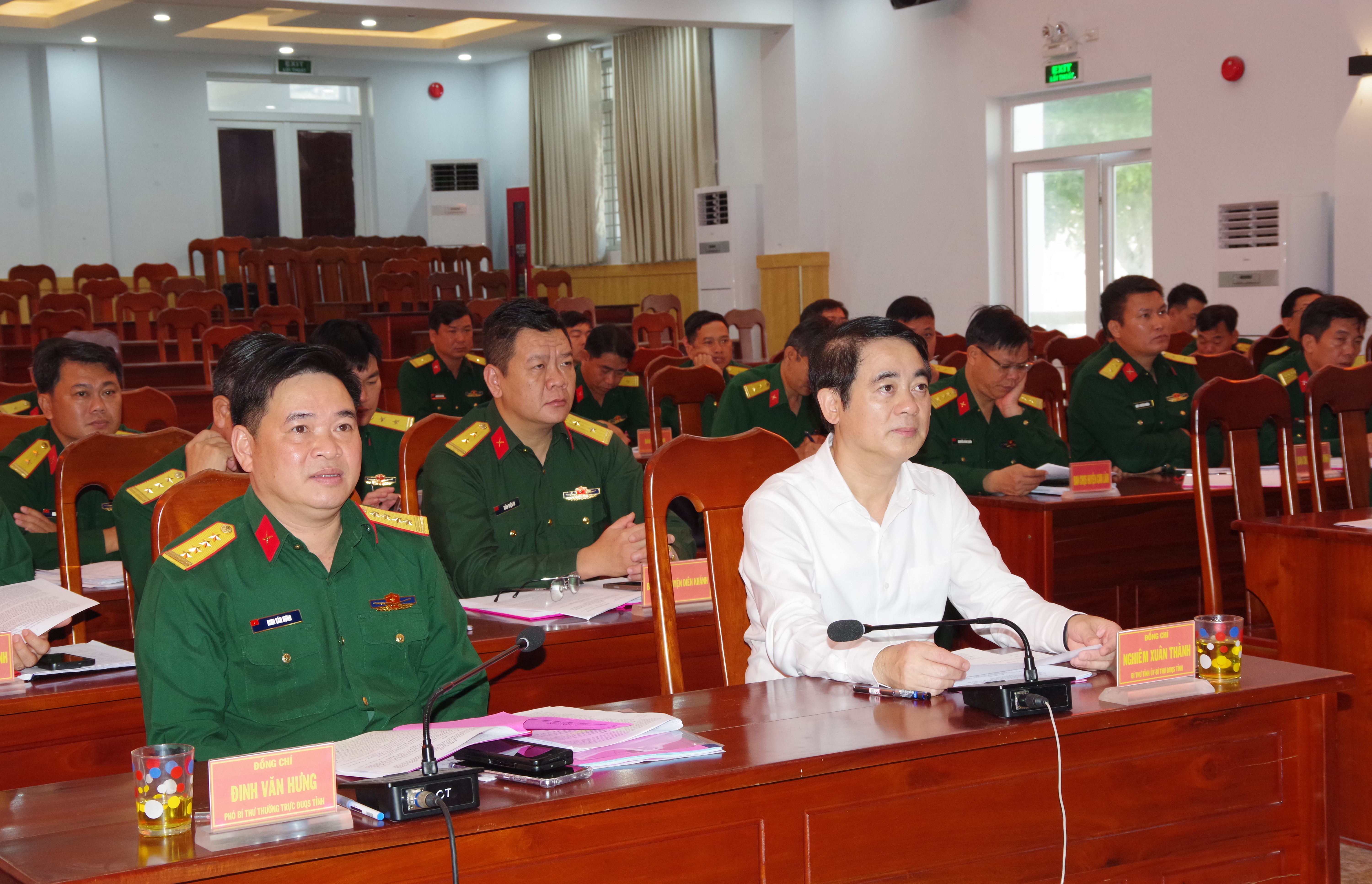 Đảng ủy Quân sự tỉnh: Sơ kết 5 năm thực hiện Nghị quyết số 02 về công tác giáo dục, quản lý chấp hành pháp luật