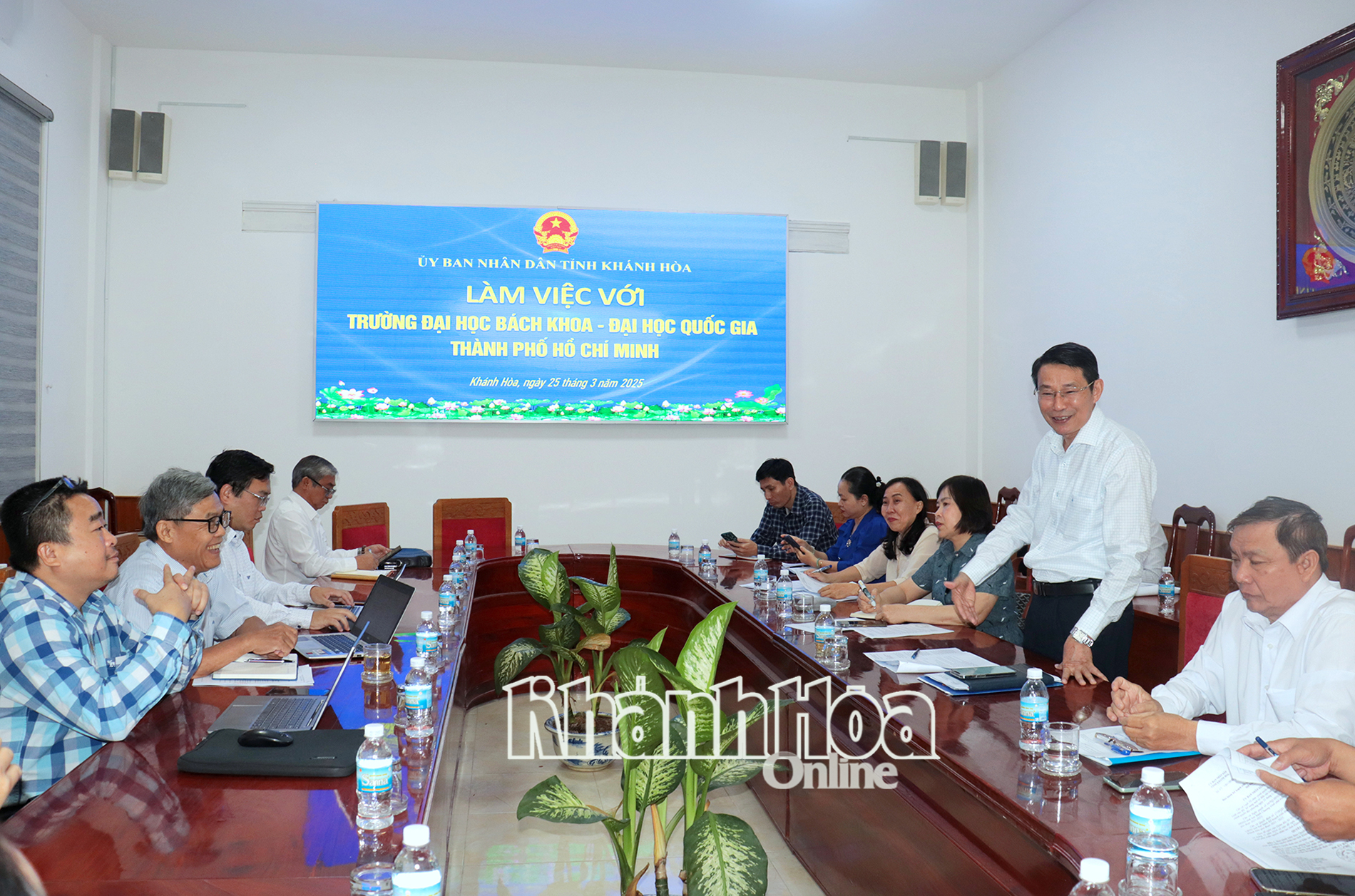 Xúc tiến xây dựng Phân hiệu Trường Đại học Bách Khoa - Đại học Quốc gia TP. Hồ Chí Minh tại Khánh Hòa