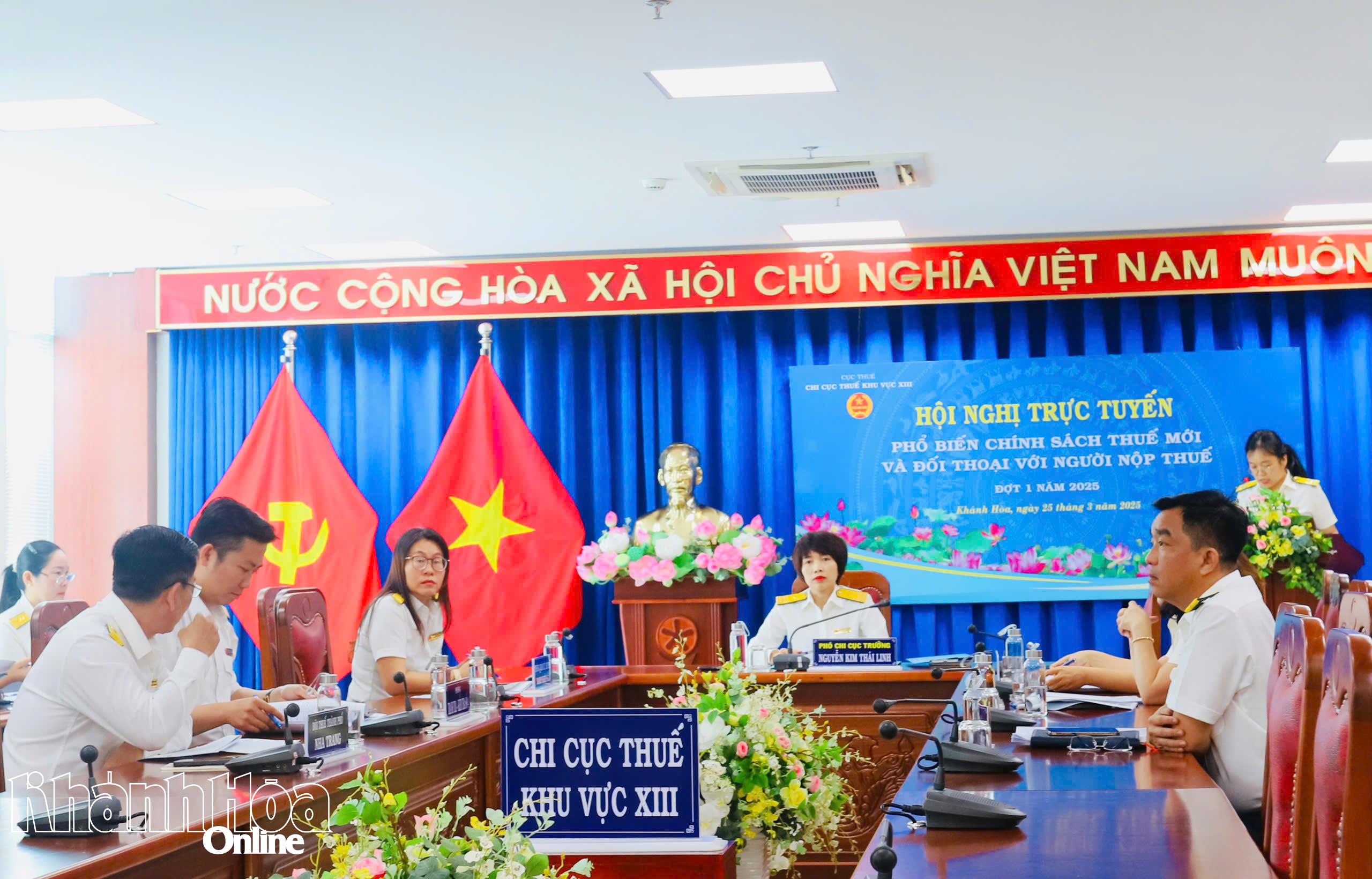 Chi cục Thuế khu vực XIII: Phổ biến chính sách thuế mới và đối thoại với người nộp thuế