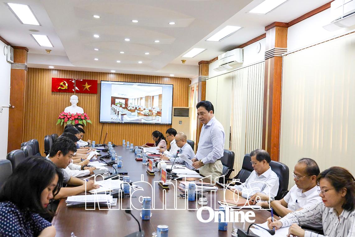 Sớm hoàn thiện hồ sơ điều chỉnh thiết kế công năng trụ sở làm việc Tỉnh ủy Khánh Hòa
