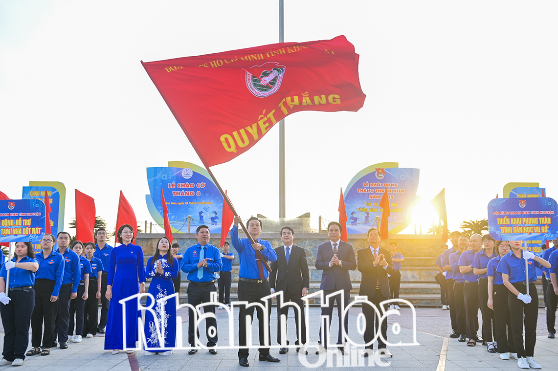 Chào mừng kỷ niệm 94 năm Ngày thành lập Đoàn Thanh niên Cộng sản Hồ Chí Minh (26-3-1931 – 26-3-2025): Thanh niên xung kích trong xây dựng, phát triển tỉnh Khánh Hòa