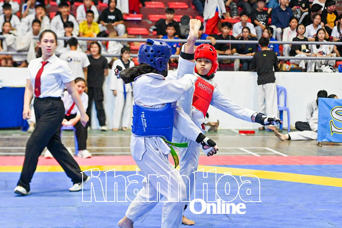 Giải taekwondo câu lạc bộ các nhóm tuổi tỉnh: Cả lượng và chất đều được nâng lên