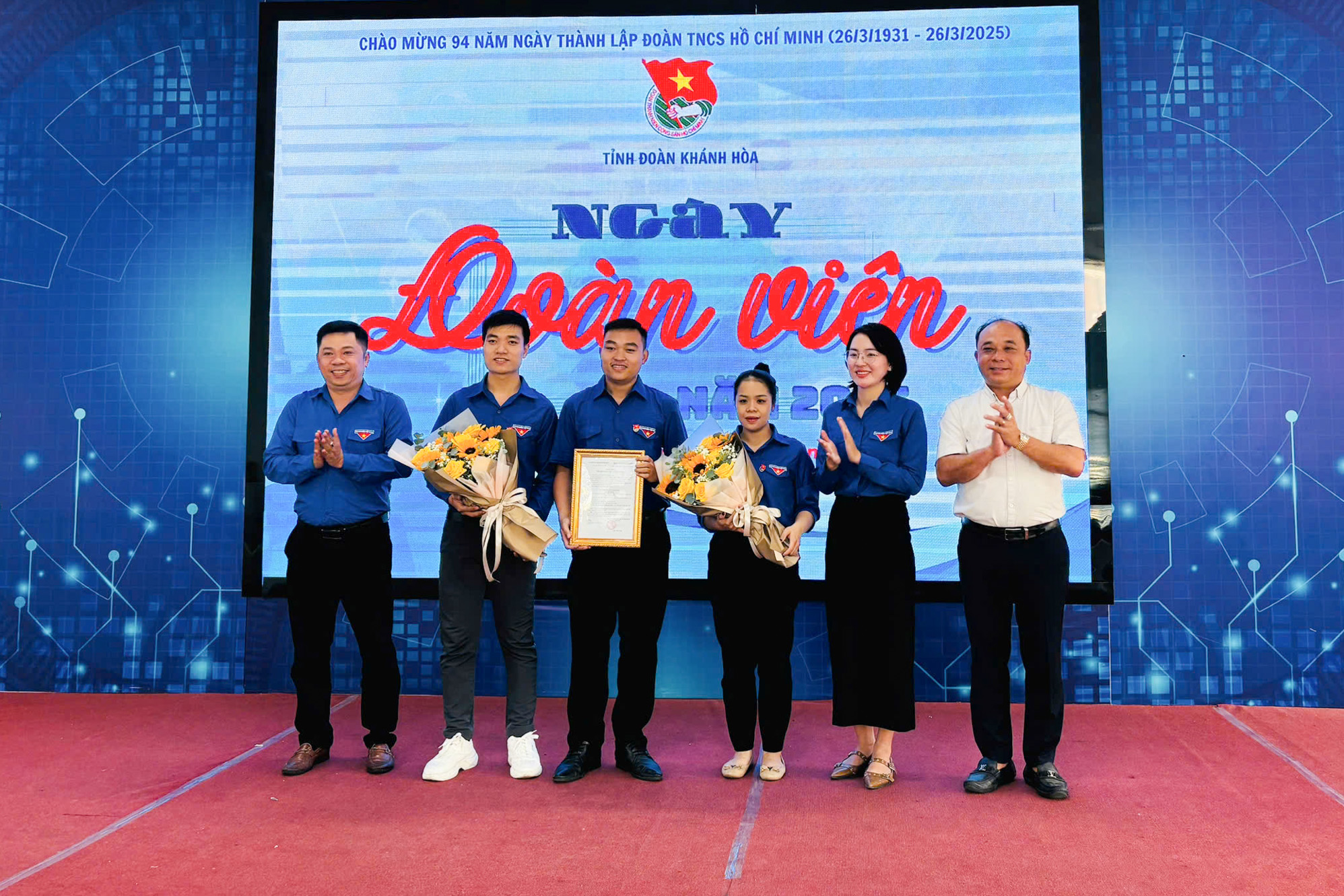 Tỉnh đoàn Khánh Hòa: Công bố quyết định thành lập 2 chi đoàn ở đơn vị kinh tế tư nhân