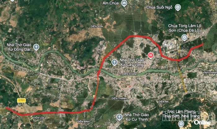 Dự án Đường giao thông liên vùng Diên Khánh: Sớm thi công để hoàn thành nhiệm vụ đột phá