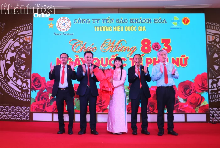 Công ty Yến sào Khánh Hòa kỷ niệm 116 năm Ngày Quốc tế Phụ nữ