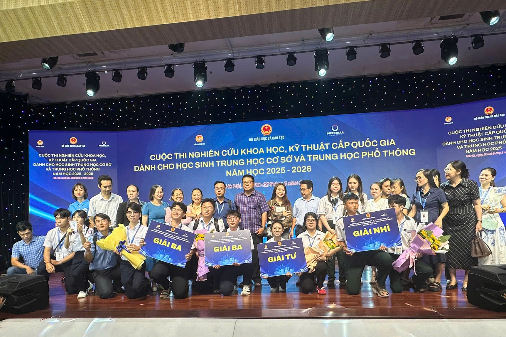 Đoàn Khánh Hòa tại cuộc thi. Ảnh: Bùi Thị Hậu. 